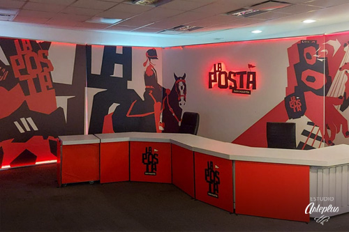 Decoraci&oacute;n estudio Streaming