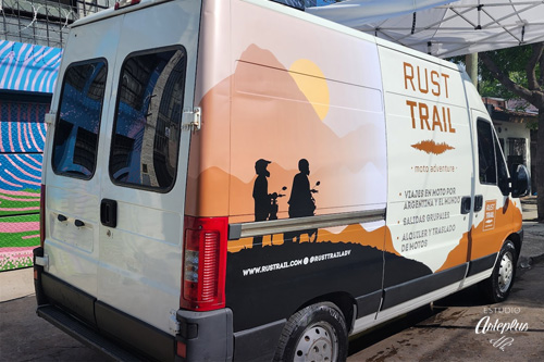 Gr&aacute;fica vehicular -  ploteo de flota